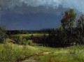 tempête de rassemblement 1884 paysage classique Ivan Ivanovitch